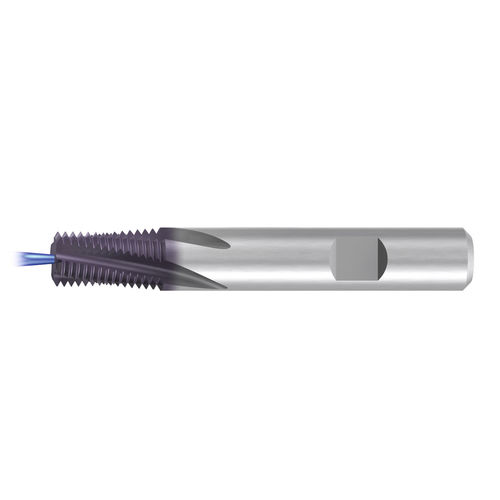 Fraise carbure monobloc - GF-keg-R15-lg-IKZ-SD12-Z4-HB-TiCN - EMUGE-FRANKEN - à fileter / pour acier / pour matières trempées
