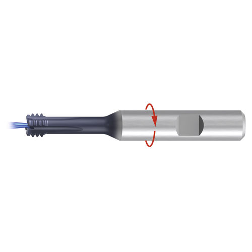Fraise circulaire - ZBGF-H-2xD-IKZ-HB-TiAlN-T3 - EMUGE-FRANKEN - carbure monobloc / à fileter / à revêtement en TiAlN