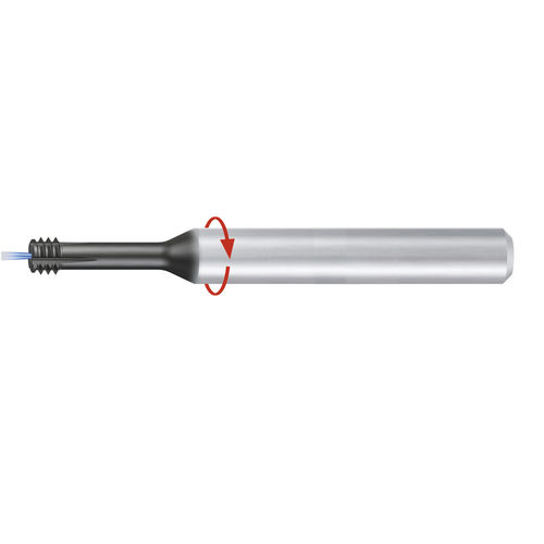 Fraise circulaire - ZGF-HCUT-2xD-HA-LH-Rot-TiAlN-T46 - EMUGE-FRANKEN - carbure monobloc / à fileter / à revêtement en TiAlN