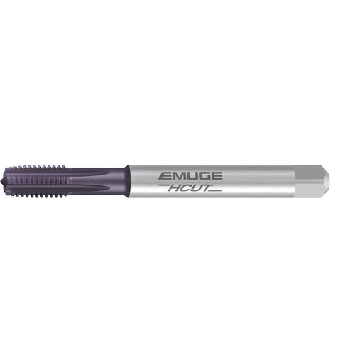 Taraud machine monobloc - VHM-Rekord 1A-HCUT/C-TICN - EMUGE-FRANKEN - en carbure monobloc / pour acier trempé