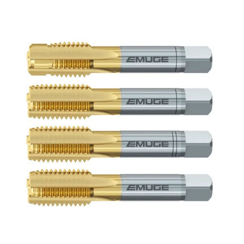 Taraud monobloc - WM-set-4S(Nr.1"Z",Nr.1,Nr.2,F)-TIN - EMUGE-FRANKEN - HSS-E / pour fonte / pour acier inoxydable