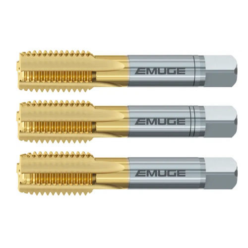 Taraud monobloc - WM-set-3S(Nr.1,Nr.2,F)-TIN - EMUGE-FRANKEN - HSS-E / pour acier / pour fonte