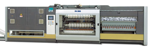 Bobineuse refendeuse automatique - 1 000 - 2 100 mm, max. ø 300 mm | FA 300 - Ghezzi & Annoni - pour papier / pour film plastique / pour ruban adhésif