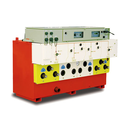 Appareillage de commutation isolé au gaz SF6 - 15 - 27 kV, 600 A  - ENTEC ELECTRIC & ELECTRONIC CO.,LTD - compact / pour distribution électrique / souterrain