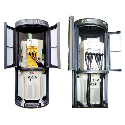 Sous-station pour distribution électrique - ENTEC ELECTRIC & ELECTRONIC CO.,LTD - compact