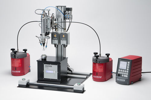 Système de dosage de liquides - Rotary Table Dispensing System - Henkel LOCTITE - de colle / automatique / haute précision