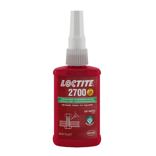 Frein filet permanent - LOCTITE 2700 - Henkel LOCTITE - à haute résistance / vert
