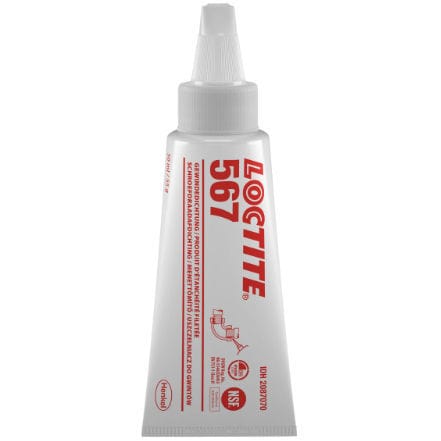 Mastic méthacrylate - LOCTITE 567 - Henkel LOCTITE - pour filetage de tubes / d'étanchéité