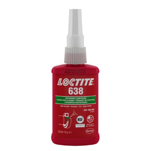 Mastic uréthane - LOCTITE 638  - Henkel LOCTITE - méthacrylate / monocomposant / d'étanchéité