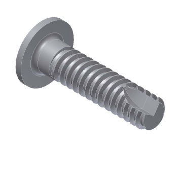 Vis pour matières plastiques - TMS series - PSM International - de sécurité / à tête cylindrique bombée / fendue