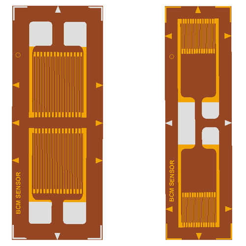 Jauge de contrainte résistive - GB series - BCM SENSOR TECHNOLOGIES bv - pour analyse des contraintes / demi-pont / encapsulée
