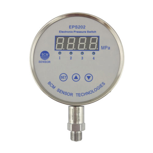 Pressostat électronique - EPS202 - BCM SENSOR TECHNOLOGIES bv - industriel / haute précision / avec affichage