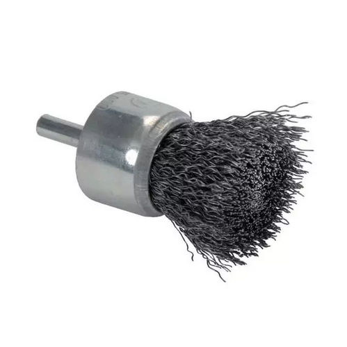 Brosse en coupe - 66254404872 - Norton Abrasives - de nettoyage / en fil métallique / avec axe
