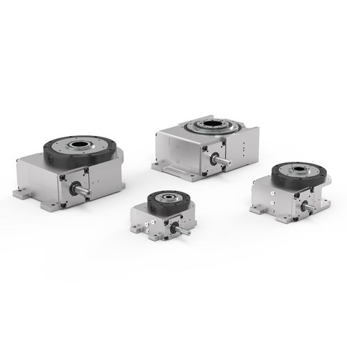 Plateau diviseur à came globoïdale - RIGP series - COLOMBO FILIPPETTI - entraîné par moteur / horizontal / pour machine-outil
