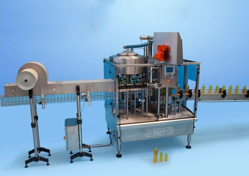 Machine de remplissage totalement automatique - 3000 Series - Trepko A/S - de bouteilles / rotative