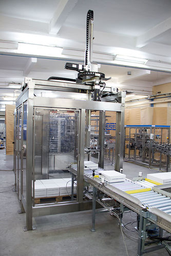 Palettiseur couche par couche - 740 series - Trepko A/S - robotisé / à portique / de caisse