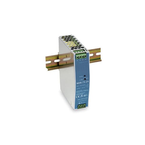 Alimentation électrique sur rail DIN - NDR-75 series - Lantech Communications Europe GmbH - AC/DC / avec protection contre les courts-circuits / avec protection pour surcharges