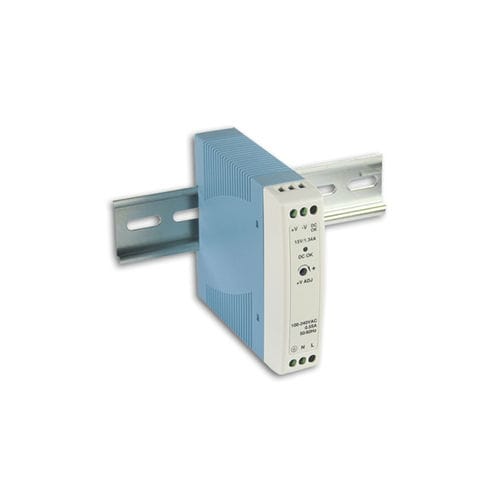 Alimentation électrique sur rail DIN - MDR-20 series - Lantech Communications Europe GmbH - AC/DC / avec protection pour surcharges / avec protection contre les courts-circuits
