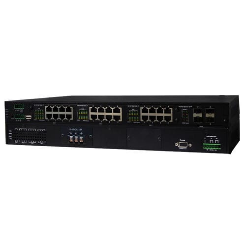 Commutateur Ethernet administrable - IPES-3424DSFP-2P series - Lantech Communications Europe GmbH - 28 ports / gigabit / de niveau 2