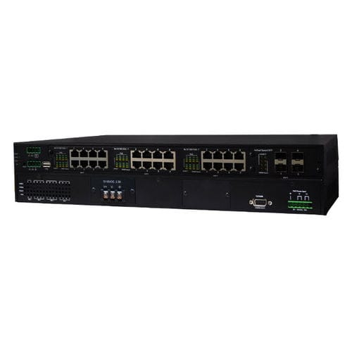 Commutateur Ethernet administrable - IPGS-5424-PT series - Lantech Communications Europe GmbH - 28 ports / rackable / encastrable