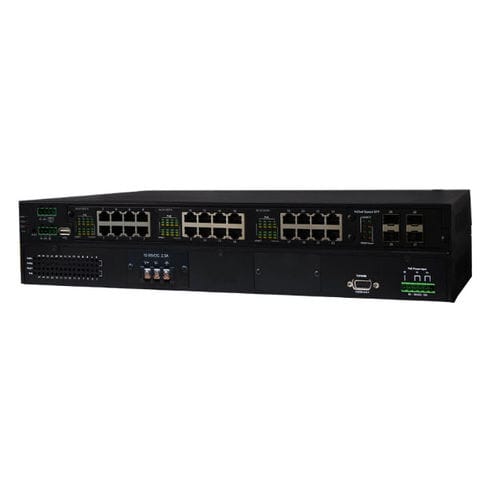 Commutateur Ethernet administrable - IES-3424DSFP-2P series - Lantech Communications Europe GmbH - 28 ports / gigabit / de niveau 2