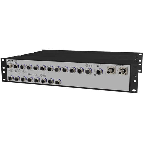 Commutateur Ethernet administrable - TPGS-L6416XFTR series - Lantech Communications Europe GmbH - 20 ports / de niveau 2 / Gigabit Ethernet