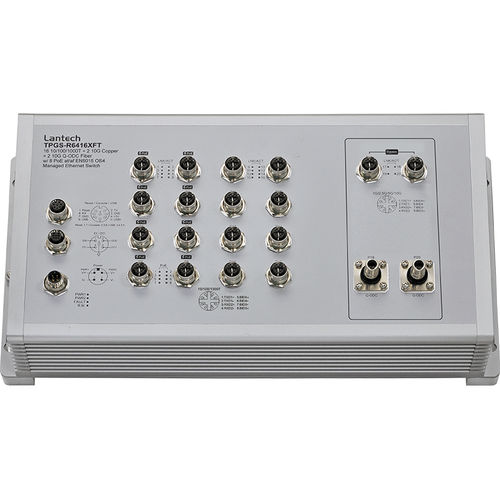 Commutateur Ethernet administrable - TPGS-R6416XFT series - Lantech Communications Europe GmbH - 20 ports / de niveau 2 / de niveau 3