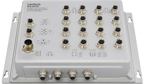 Commutateur Ethernet administrable - IES-5416T series - Lantech Communications Europe GmbH - 20 ports / gigabit / standard