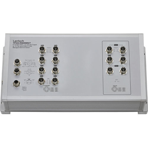 Commutateur Ethernet administrable - TPGS-R5608MGT series - Lantech Communications Europe GmbH - 14 ports / de niveau 2 / de niveau 3