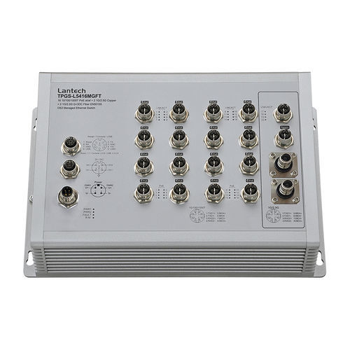 Commutateur Ethernet administrable - TPGS-L5416MGFT series - Lantech Communications Europe GmbH - 20 ports / mural / en boîtier