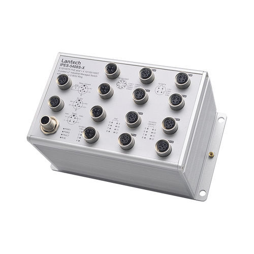 Commutateur Ethernet administrable - I(P)ES-5408S series - Lantech Communications Europe GmbH - 10 ports / PoE / compact