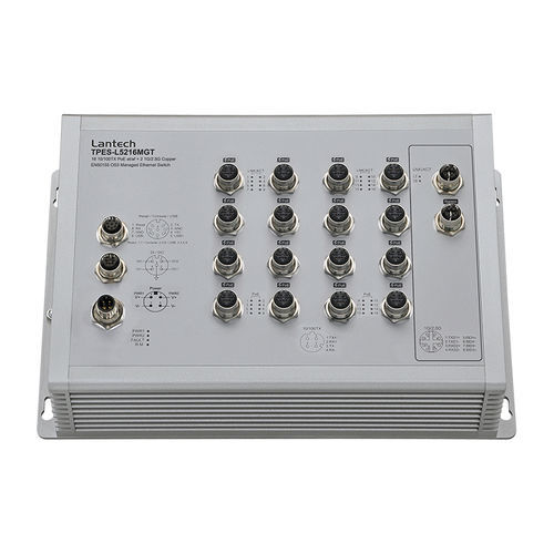 Commutateur Ethernet administrable - T(P)ES-L5216MGT series - Lantech Communications Europe GmbH - 18 ports / de niveau 2 / de niveau 3