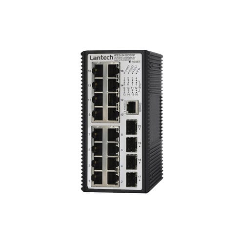 Commutateur Ethernet administrable - IPES-3416DSFP series - Lantech Communications Europe GmbH - 20 ports / gigabit / de niveau 2