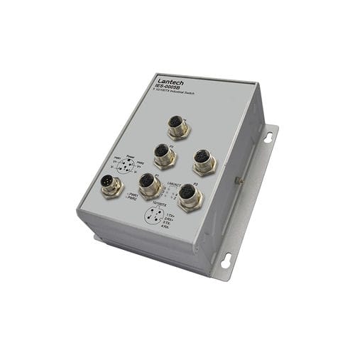 Commutateur Ethernet non administrable - IES-0005B series - Lantech Communications Europe GmbH - 5 ports / à liaison sans fil / mural
