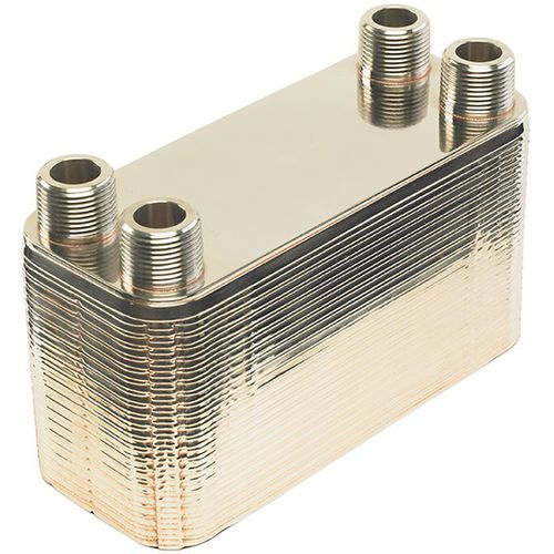 Échangeur de chaleur à plaques - ABX - S. A. Armstrong Limited - liquide / liquide / en titane / en nickel