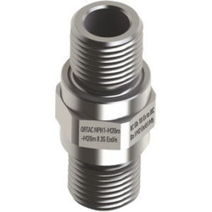 Adaptateur fileté - NP TYPE - ORTAC - en inox / en laiton nickelé / en NBR