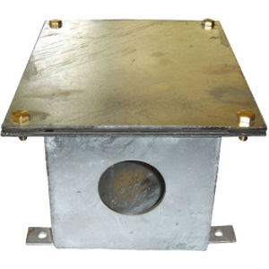 Boîte de dérivation murale - SBK-01 - ORTAC - en métal / en laiton / en ciment