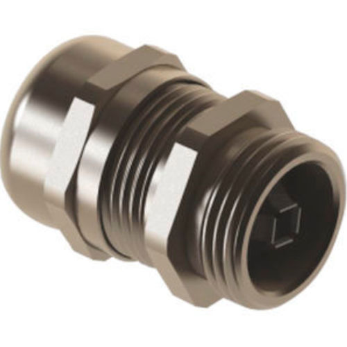 Presse-étoupe en laiton nickelé - OMBT 01	 - ORTAC - en acier inoxydable / sans halogène / IP68