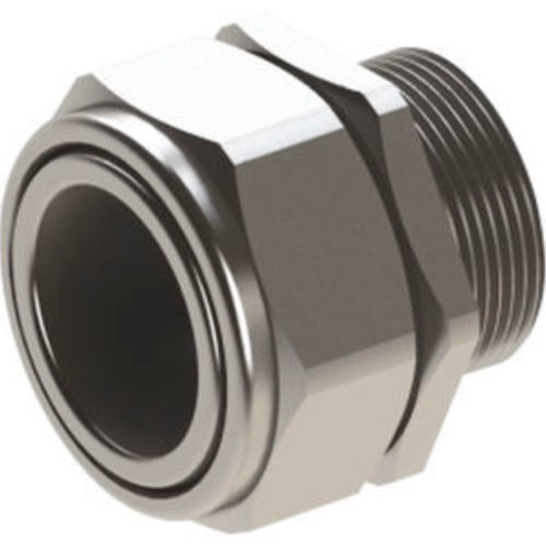 Presse-étoupe en laiton nickelé - AG Series - ORTAC - en acier inoxydable / IP55 / pour câble armé