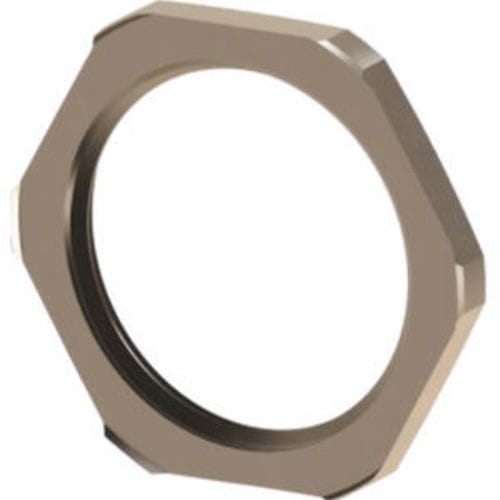Contre-écrou hexagonal - OMBLT 01 - ORTAC - en laiton nickelé / fileté