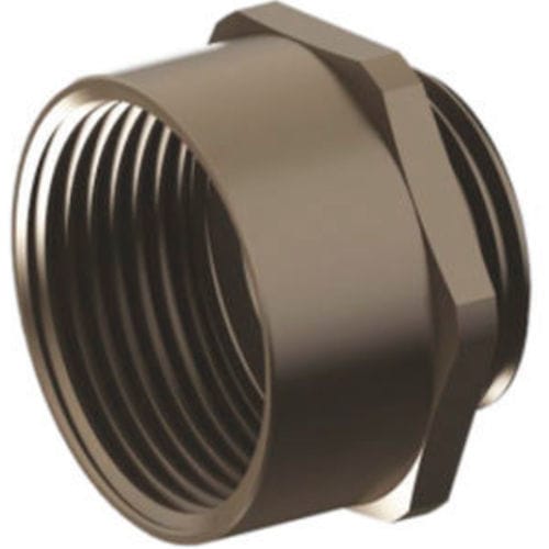 Adaptateur fileté - M12EM16 - ORTAC - de filetage / pour câble / en laiton nickelé