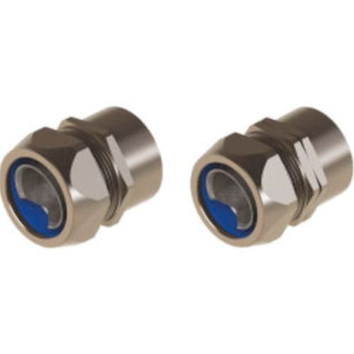 Raccord hydraulique - LSRDPD 00 - ORTAC - fileté / DIN / en laiton nickelé