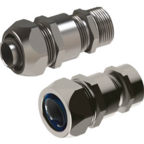 Raccord hydraulique - MLSRN series - ORTAC - fileté / à bague / en laiton nickelé