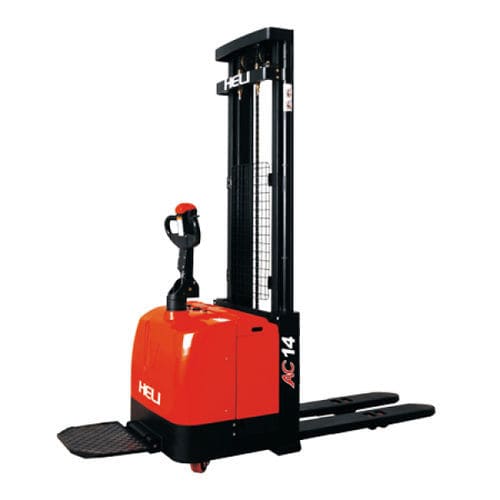 Gerbeur électrique - CDD14 series - Anhui HeLi Co.,Ltd. - à conducteur accompagnant / 24 V / pour entrepôt