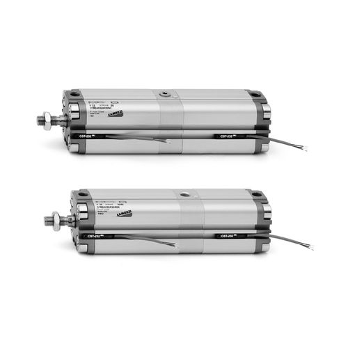 Vérin multiposition - 31 series - CAMOZZI AUTOMATION - pneumatique / à piston magnétique / double effet