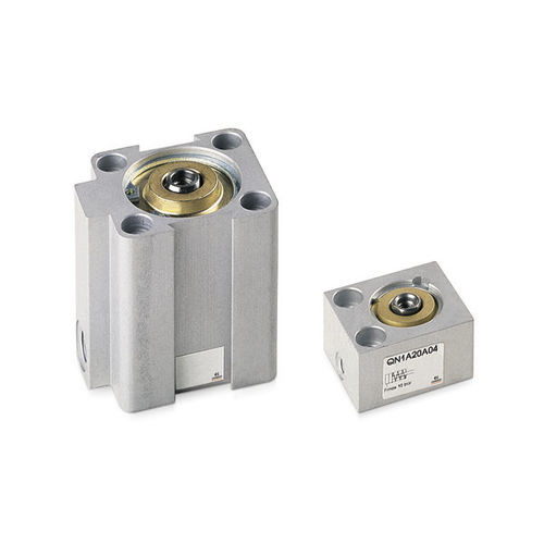 Vérin à faible course - QN series - CAMOZZI AUTOMATION - pneumatique / à piston / simple effet