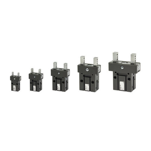 Pince de préhension auto-centreuse - CGPS series - CAMOZZI AUTOMATION - pneumatique / parallèle / à 2 mâchoires