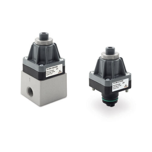 Régulateur de pression miniature - TC series - CAMOZZI AUTOMATION - pour oxygène / à membrane / à cartouche