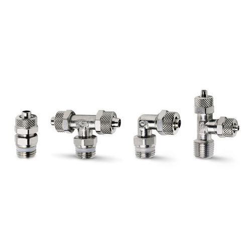 Raccord pour air comprimé - 1000 series - CAMOZZI AUTOMATION - à visser / en T / coudé