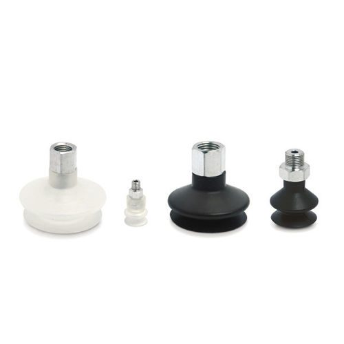 Ventouse à soufflet - VTCL series - CAMOZZI AUTOMATION - ronde / en caoutchouc / en silicone